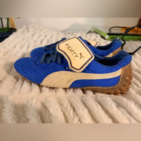 Puma Fenty Avanti LS Blue Cream Sneakers team Royal - Picture 11 of 14